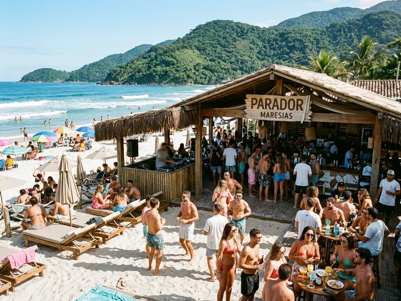 Viva a intensidade do polo festivo mais vibrante do litoral norte paulista! 🎉 Este roteiro foi especialmente arquitetado para os amantes de música, festivais e grandes noites, garantindo que o cronograma diurno seja leve e repousante, ideal para guardar fôlego para as pistas de dança. Do pôr do sol no prestigiado Parador ao amanhecer lendário no Sirena, você desfrutará de excelente gastronomia, intervenções culturais no Beco da Mulher Maravilha e das areias badaladas de Maresias e Camburi com total conforto, segurança e muita diversão! 🌴🍸🔊