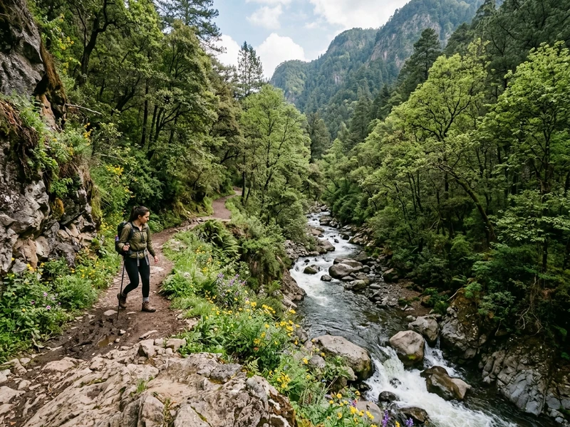 Prepare-se para uma jornada intensa de pura adrenalina nas alturas e reservas naturais mexicanas! 🏔️🧗 Este roteiro foi desenhado para exploradores destemidos que buscam limites fisicos extremos, longe do turismo convencional e de aglomeracoes. Voce vai encarar a subida tecnica pelas cristas do Ajusco a quase 4.000 metros de altitude, dominar vias de escalada em rocha nos cânions de Los Dinamos, acelerar em trilhas tecnicas de mountain bike nas florestas de coniferas de Totolapan e remar em alta intensidade nos canais olimpicos. Cada etapa exige equipamentos de seguranca certificados, preparo fisico e espirito expedicionario implacavel. Desafie seus limites a cada trilha e sinta a verdadeira pulsacao selvagem da regiao! 🚵‍♂️⚡