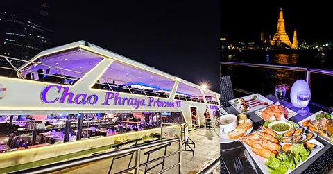 Passeio de barco no Rio Chao Phraya