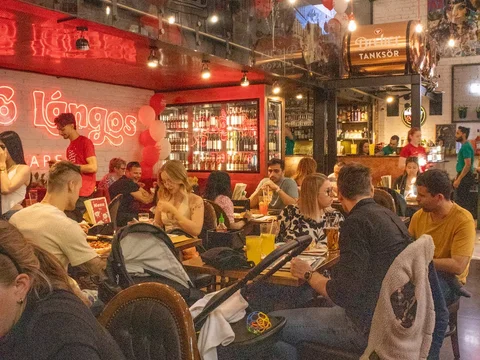 Retró Lángos Budapest