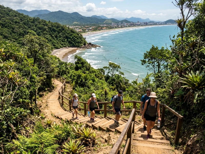 Roteiro imersivo de 3 dias desenhado para quem valoriza a conservação e o turismo sustentável. Você irá explorar os ecossistemas protegidos do Mosaico Juréia-Itatins, remando em caiaques por manguezais preservados, refrescando-se em cachoeiras puras e caminhando por trilhas em praias desertas. A hospedagem eco-friendly e a saborosa culinária caiçara valorizam as comunidades tradicionais e o meio ambiente com pegada de carbono reduzida e absoluto respeito à vida selvagem. 🌿🦜✨