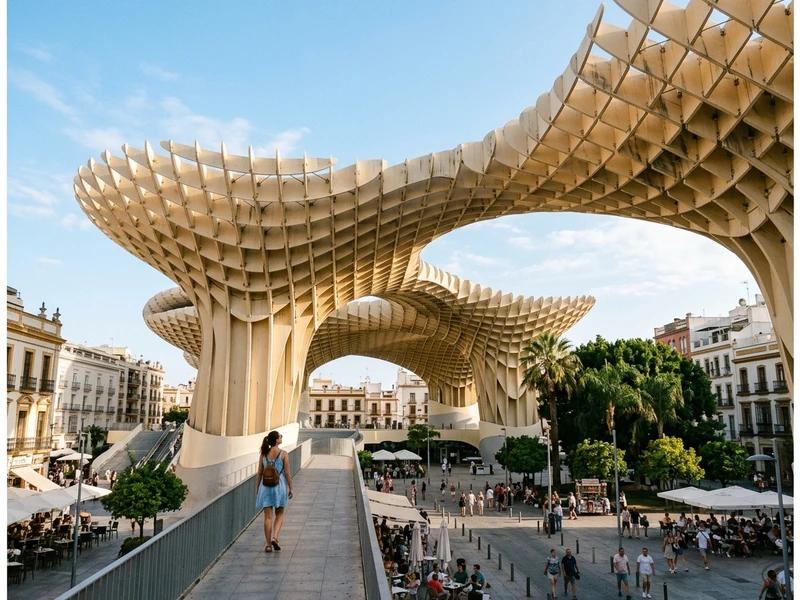 Roteiro de 3 dias sob medida para quem viaja sozinho por Sevilha no verão. A programação equilibra contemplação individual em joias arquitetônicas como o Real Alcázar e a Catedral com a socialização descontraída em cafeterias modernas, mercados gastronômicos e tabernas de flamenco. Respeitando o calor andaluz com a clássica sesta nos horários de pico, todas as rotas foram traçadas em áreas centrais, iluminadas e seguras, garantindo total independência, conforto e enriquecimento cultural. 🇪🇸✨