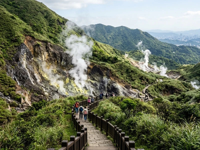 Descubra o lado mais selvagem e preservado de Taiwan em uma experiência de 3 dias voltada para amantes da natureza. Este roteiro sustentável integra o Parque Nacional Yangmingshan com suas fumarolas vulcânicas, o santuário ornitológico de Guandu, as trilhas da mata subtropical de Fuyang e a cultura milenar do chá agroecológico em Maokong. Tudo planejado com transporte coletivo de baixo carbono, restaurantes dedicados a ingredientes orgânicos locais e hospedagem certificada por práticas ecológicas conscientes. 🌿🦉✨