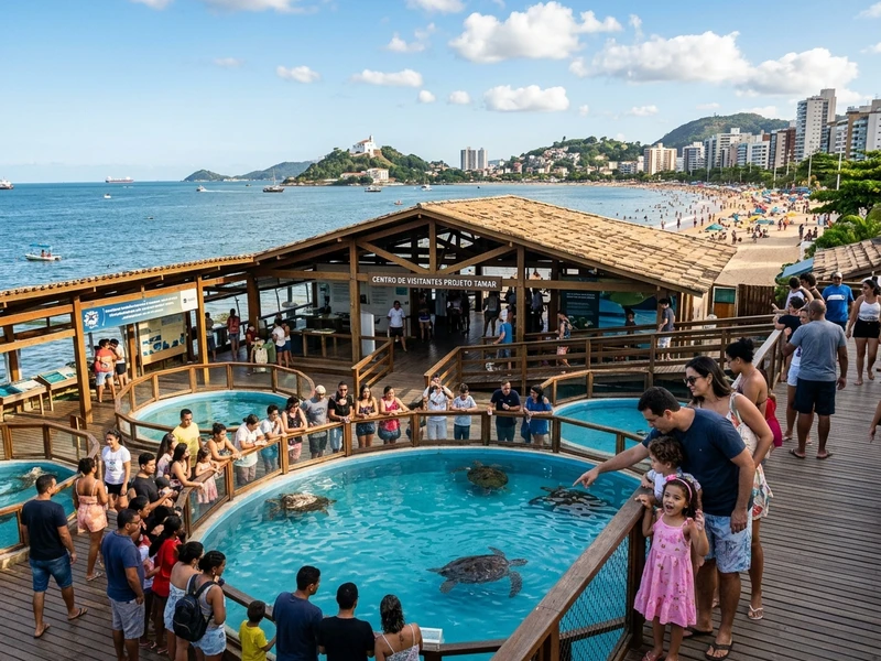 Um roteiro acolhedor de 3 dias planejado sob medida para familias multigeracionais com criancas e idosos no calor do verao. Com ritmo moderado e pausas estrategicas para repouso no hotel, a programacao combina educacao ambiental marinha no Projeto Tamar, parques arborizados de relevo plano como o Botanico Vale e a Pedra da Cebola, e museus interativos e acessiveis. A gastronomia privilegia a autêntica culinaria litoranea em ambientes com ampla infraestrutura familiar e areas recreativas infantis, garantindo seguranca, acessibilidade plena e momentos inesqueciveis para todas as idades.
