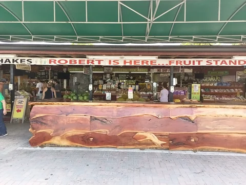 Robert Is Here Fruit Stand