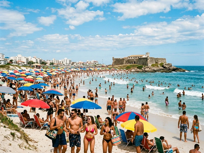 Um roteiro exclusivo de 3 dias no verão planejado sob medida para amantes de grandes festas e vida noturna agitada. O itinerário equilibra descansos estratégicos durante a tarde com as noites mais quentes da Região dos Lagos, focando nos melhores polos de entretenimento: os agitos do Boulevard Canal, a boêmia histórica do Bairro da Passagem e os festivais culturais na Praça da Cidadania. Tudo isso com deslocamentos noturnos seguros e gastronomia de alto nível para garantir diversão sem esgotamento físico. 🏖️🎉✨