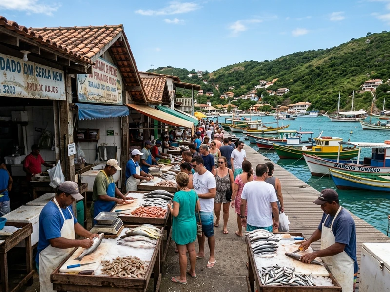 Roteiro gastronômico de 3 dias projetado sob medida para apreciadores da boa mesa explorarem as verdadeiras riquezas do mar fluminense 🐟. Combinando a tradição dos pescadores caiçaras com restaurantes aclamados e bistrôs requintados, a viagem inclui degustação de ostras frescas cultivadas na baía, passeio náutico com preparo de ceviche a bordo, exploração do mercado de peixe e jantares memoráveis no consagrado Bacalhau do Tuga e no sofisticado Pimenta Rosa 🍷. Tudo isso harmonizado com vistas espetaculares das falésias e praias de águas caribenhas 🌅.