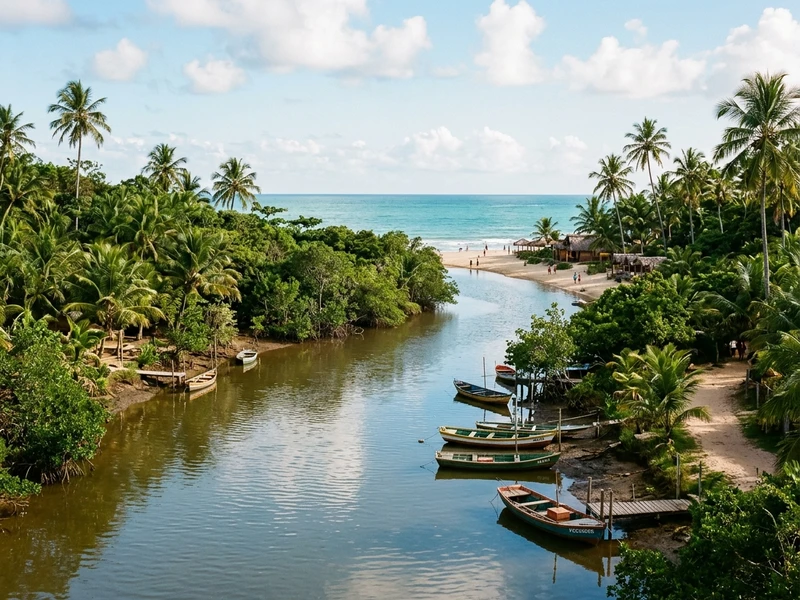 Um roteiro exclusivo de baixo impacto ambiental desenhado para amantes da vida selvagem. Descubra os tesouros ecológicos mais bem guardados do sul da Bahia: desde a navegação silenciosa de caiaque pelos mangues intocados do Rio Trancoso até a grandiosidade centenária da RPPN Estação Veracel, lar de espécies raras da Mata Atlântica. Desfrute da culinária orgânica da horta à mesa, pedale por trilhas à beira-mar e mergulhe nos recifes virgens de Itapororoca e Itaquena com respeito total aos ciclos naturais. 🍃🐢🦜