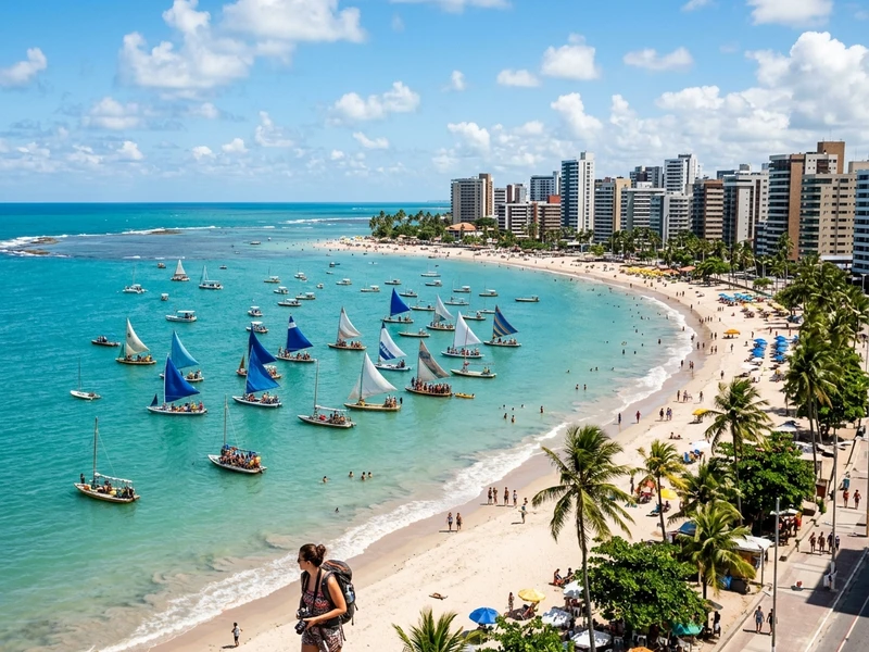 Um roteiro mochileiro feito sob medida para explorar Maceió com economia máxima e liberdade total 🎒. Hospede-se em hostel bem localizado, use o transporte público e caminhe pelas orlas de Pajuçara e Ponta Verde 🌴. Vivencie a autenticidade do Mercado da Produção, o charme colonial do bairro de Jaraguá e o artesanato tradicional do Pontal da Barra, fechando o dia com o inigualável pôr do sol na Lagoa Mundaú sem comprometer o orçamento 🌅.