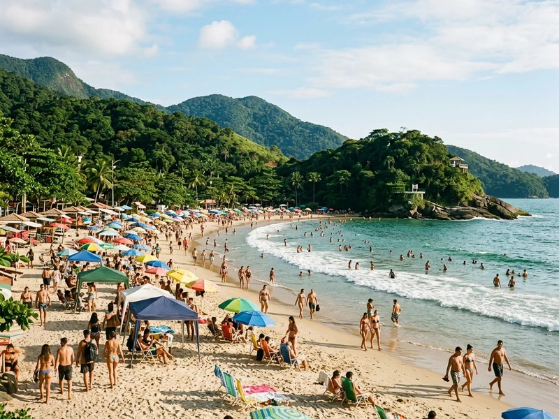 Roteiro mochileiro projetado para explorar o melhor da costa paulista sem gastar muito 🎒🌿. Conecte-se com a natureza por meio da classica Trilha das Sete Praias, refresque-se nas aguas doces da Cachoeira do Prumirim e relaxe em praias iconicas como Tenorio e Itamambuca 🌊. A rota prioriza transporte publico eficiente, refeicoes saborosas em locais populares e a estadia em hostel com atmosfera vibrante para conhecer pessoas incriveis do mundo inteiro 🤙.