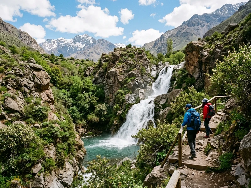 Desbrave uma expedição intensa sob o imponente cenário dos Andes durante a primavera chilena! 🏔️ Este roteiro foi meticulosamente arquitetado para os amantes de adrenalina, combinando rafting veloz nas corredeiras do Rio Maipo, ascensão de montanha no Cerro Manquehue, descidas técnicas de mountain bike e voos panorâmicos de parapente. Todas as experiências contam com orientações rigorosas de segurança e equipamentos técnicos certificados, garantindo uma vivência esportiva autêntica, vigorosa e inesquecível. 🔥👟