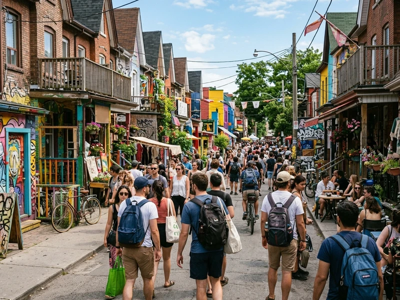 Um roteiro dinâmico e inteligente pensado exclusivamente para viajantes independentes e mochileiros que desejam sentir a essência autêntica de Toronto sem gastar muito. 🎒 O trajeto prioriza a mobilidade via transporte público e caminhadas cênicas, intercalando bairros multiculturais vibrantes como Kensington Market e Chinatown com áreas verdes encantadoras nas ilhas do Lago Ontário e no High Park. 🌳 A culinária foca em mercados tradicionais e restaurantes étnicos aclamados pelo excelente custo-benefício. 🥟 Para coroar a experiência, mirantes gratuitos e parques icônicos garantem fotos memoráveis do horizonte urbano sem pagar ingressos exorbitantes. 🌅