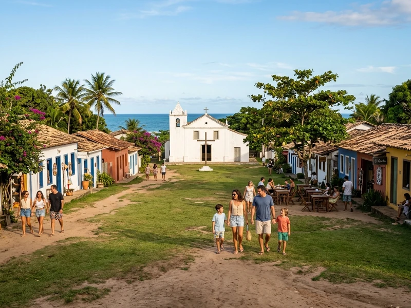 Um roteiro exclusivo de 3 dias desenhado para famílias com crianças e idosos que buscam segurança, conforto e encantamento no sul da Bahia. 🌴 Explore o histórico Quadrado sem veículos, relaxe em praias de mar calmo com piscinas naturais mornas e aproveite pausas revigorantes no meio do dia para fugir do sol forte do verão. Uma experiência harmoniosa que combina natureza deslumbrante, rica cultura popular e gastronomia acolhedora para todas as gerações! 🥥⛵