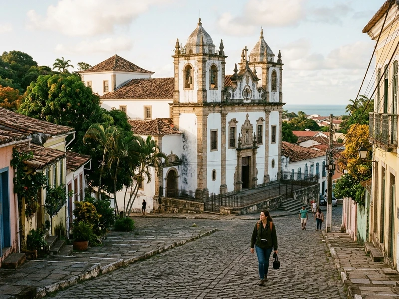 Um roteiro sob medida para viajantes solo que valorizam autonomia, arte e ricas trocas culturais. Em três dias, você percorre ladeiras coloniais calçadas em pedra, ateliês de mestres do mamulengo, igrejas centenárias e mirantes com vistas panorâmicas sobre o oceano. A programação alterna momentos de introspecção e contemplação histórica com espaços naturalmente propícios para socialização espontânea, incluindo cafés com comunidade nômade, hostels acolhedores e a vibrante boemia da Rua do Amparo, tudo mantendo trajetos seguros e centrais. 🧭🎨