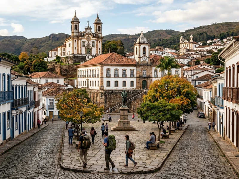 Um roteiro mochileiro feito sob medida para quem busca vivencias culturais intensas, vistas deslumbrantes e muita autonomia com economia 🎒. Percorra ladeiras de pedra seculares, descubra museus marcantes, contemple mirantes abertos ao por do sol e aventure-se pelas trilhas naturais do Parque das Andorinhas 🌿. Saboreie pratos fartos em restaurantes tradicionais a preco justo, socialize em hostels aconchegantes e aproveite o clima agradavel do outono mineiro ☕.