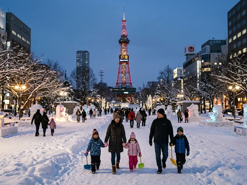 Um roteiro cuidadosamente desenhado para famílias que viajam com crianças e avós, combinando o encanto da neve com total conforto e acessibilidade ❄️🏯. Aproveite os amplos corredores subterrâneos aquecidos que evitam o chão escorregadio, parques planos com vistas icônicas, fábricas temáticas e aquários cobertos ultramodernos 🐧. O ritmo moderado oferece paradas pontuais para descanso em hotéis com ótima infraestrutura e refeições acolhedoras que agradam a todos os gostos 🍜🍣.