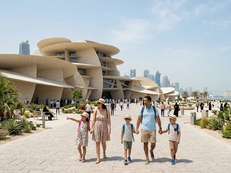 Um roteiro inteligente e seguro projetado para famílias viajando com crianças e idosos durante o verão em Doha. Todas as experiências acontecem em complexos fechados com moderna climatização e acessibilidade completa, unindo museus mundiais de ponta, parques temáticos indoor inovadores e o melhor da culinária regional. As tardes contam com pausas estratégicas de descanso na hospedagem para garantir o bem-estar físico de todas as gerações sem pressa nem desgaste. ✨🏛️🎡