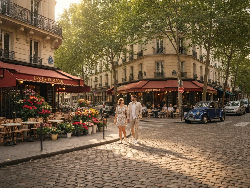 Este roteiro de 3 dias em Paris foi cuidadosamente elaborado para casais que buscam uma experiência romântica e intimista na Cidade Luz. Desde a acomodação com ambiente especial no Hotel Le Littré até jantares à luz de velas em restaurantes charmosos como Le Violon d'Ingres e Les Cocottes Arc de Triomphe, cada momento foi pensado para celebrar o amor. O roteiro inclui vistas panorâmicas deslumbrantes do Arco do Triunfo ao entardecer, um relaxante spa a dois no Spa Nuxe Montorgueil e um inesquecível passeio de barco pelo Sena com Bateaux Parisiens. Explorando bairros icônicos como Saint-Germain-des-Prés, Le Marais e as margens do Sena, o casal desfrutará de uma jornada repleta de arte, cultura, gastronomia e momentos de conexão profunda, longe das multidões e com foco na atmosfera especial de Paris. Preparem-se para criar memórias eternas nesta viagem dos sonhos! 🥂🇫🇷
