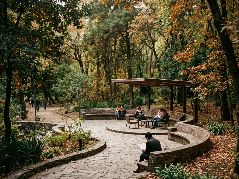 Este roteiro de 3 dias foi cuidadosamente estruturado para quem deseja descansar e recarregar as energias 🌿. Longe de aglomerações e deslocamentos cansativos, a experiência prioriza o ritmo desacelerado, combinando estadias em hotel cinco estrelas com excelente estrutura de bem-estar, caminhadas em parques tranquilos como o Audiorama de Chapultepec e Viveros de Coyoacán, cafés pacíficos e refeições refinadas em charmosos pátios coloniais 🧘. Uma pausa perfeita para desfrutar o frescor do outono com absoluto conforto.
