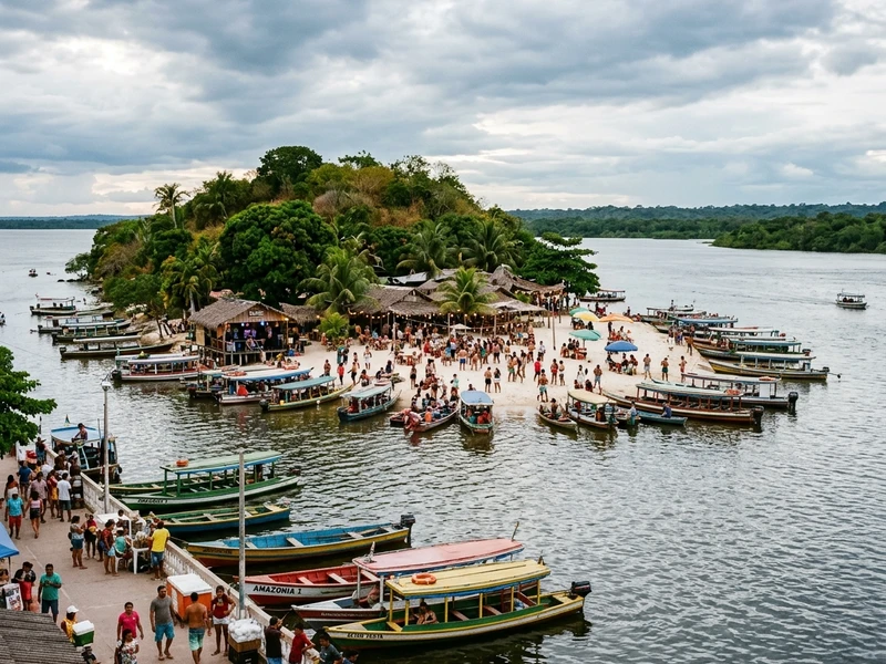 Viva a essência noturna mais contagiante da Amazônia em um roteiro planejado para foliões que amam música regional, guitarrada e rodas de Carimbó. Sem esgotamento diurno, as tardes são de descanso às margens do Rio Tapajós e passeios fluviais contemplativos, garantindo energia total para noites empolgantes na Praça Sete de Setembro, no Bar do Boto e no icônico Espaço Cultural Dona Ivete. 🎶✨🍹