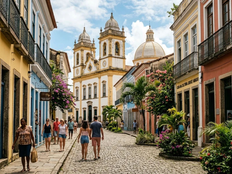 Um roteiro cuidadosamente desenhado para epicuristas que desejam desbravar a autenticidade culinaria do sul da Bahia. A viagem combina as raizes historicas das fazendas de cacau fino em sistema cabruca, os famosos quibes e causos do Vesuvio, a excelencia dos frutos do mar servidos no renomado Morro dos Navegantes e a riqueza de ingredientes frescos do mercado tradicional. Cada refeicao e parada valoriza a heranca cultural grapiuna, com receitas familiares, azeite de dende puro e chocolates de alta concentracao.