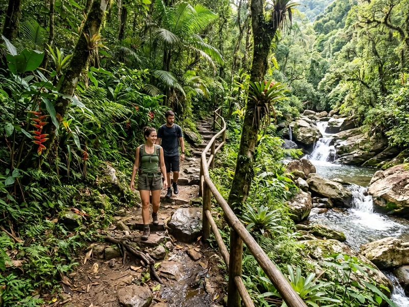 Um roteiro consciente desenhado sob medida para quem ama a natureza e valoriza a sustentabilidade ambiental. Descubra a imponência da Serra do Mar por meio de trilhas monitoradas, cachoeiras cristalinas e rios preservados em Camburi e Boiçucanga. Navegue em direção ao Monumento Natural de As Ilhas para praticar snorkel respeitoso junto à fauna aquática sem gerar distúrbios aos animais. Conheça as pesquisas científicas de conservação marinha no CEBIMar e desfrute de pousadas sustentáveis e culinária caiçara tradicional, que valoriza pequenos produtores e a conservação da biodiversidade costeira. 🌊🍃