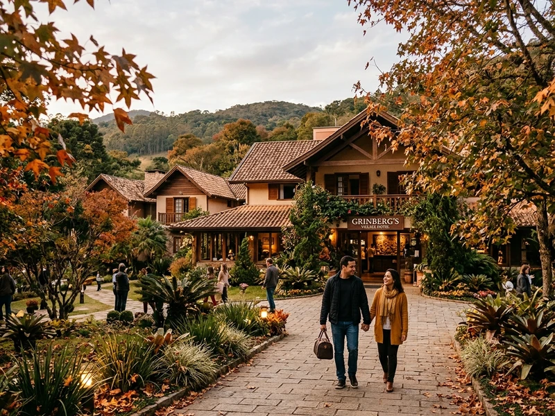 Um roteiro cuidadosamente elaborado para casais que buscam romance, tranquilidade e conexão em meio à natureza acolhedora da Serra da Mantiqueira. Com acomodação charmosa e vistas deslumbrantes, os dias combinam sessões relaxantes de spa a dois, navegação serena de barco em águas calmas e mirantes de tirar o fôlego ao pôr do sol. À noite, a rica gastronomia local ganha protagonismo com jantares intimistas à luz de velas, carta de vinhos selecionada e o clima fresco e apaixonante do outono paulista.