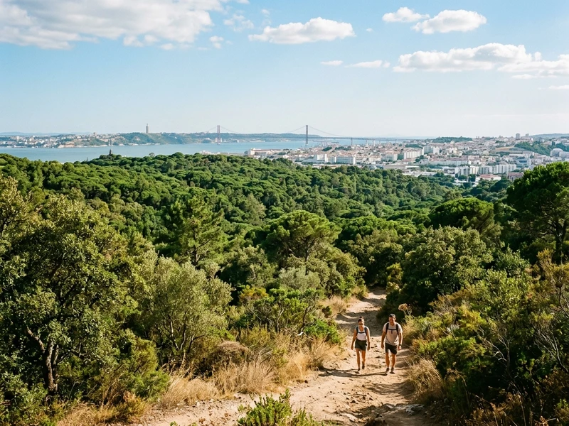 Uma imersao sustentavel pensada exclusivamente para viajantes conscientes que buscam a verdadeira biodiversidade da regiao metropolitana. 🌿 O roteiro percorre desde os densos bosques nativos do Parque Florestal de Monsanto e o santuario ecologico do Convento dos Capuchos ate a grandiosidade selvagem da falesia da Praia da Ursa e a Reserva Natural do Estuario do Tejo com observacao ornitologica especializada. 🦅🌊 Combinando mobilidade de baixa emissao, alimentacao biologica requintada e hospedagem eco-friendly, a viagem comprova que preservacao e turismo de excelencia caminham juntos sob o sol de verao. 🍃☀️