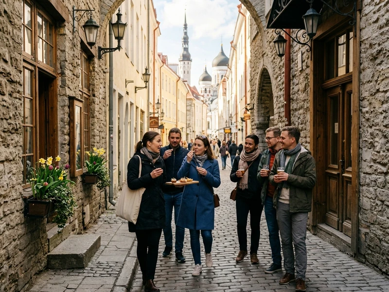 Um roteiro exclusivo desenhado para verdadeiros apreciadores da boa mesa explorarem a vibrante cena culinária da capital estoniana. A viagem une ingredientes silvestres da primavera, mercados históricos como o Balti Jaama Turg, bistrôs modernos autênticos e o brilho de restaurantes de nível internacional, culminando no premiado 180° by Matthias Diether e no cênico Tuljak à beira do Báltico. 🍽️✨