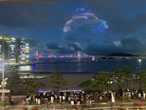 Gwangalli Marvelous Drone Light Show